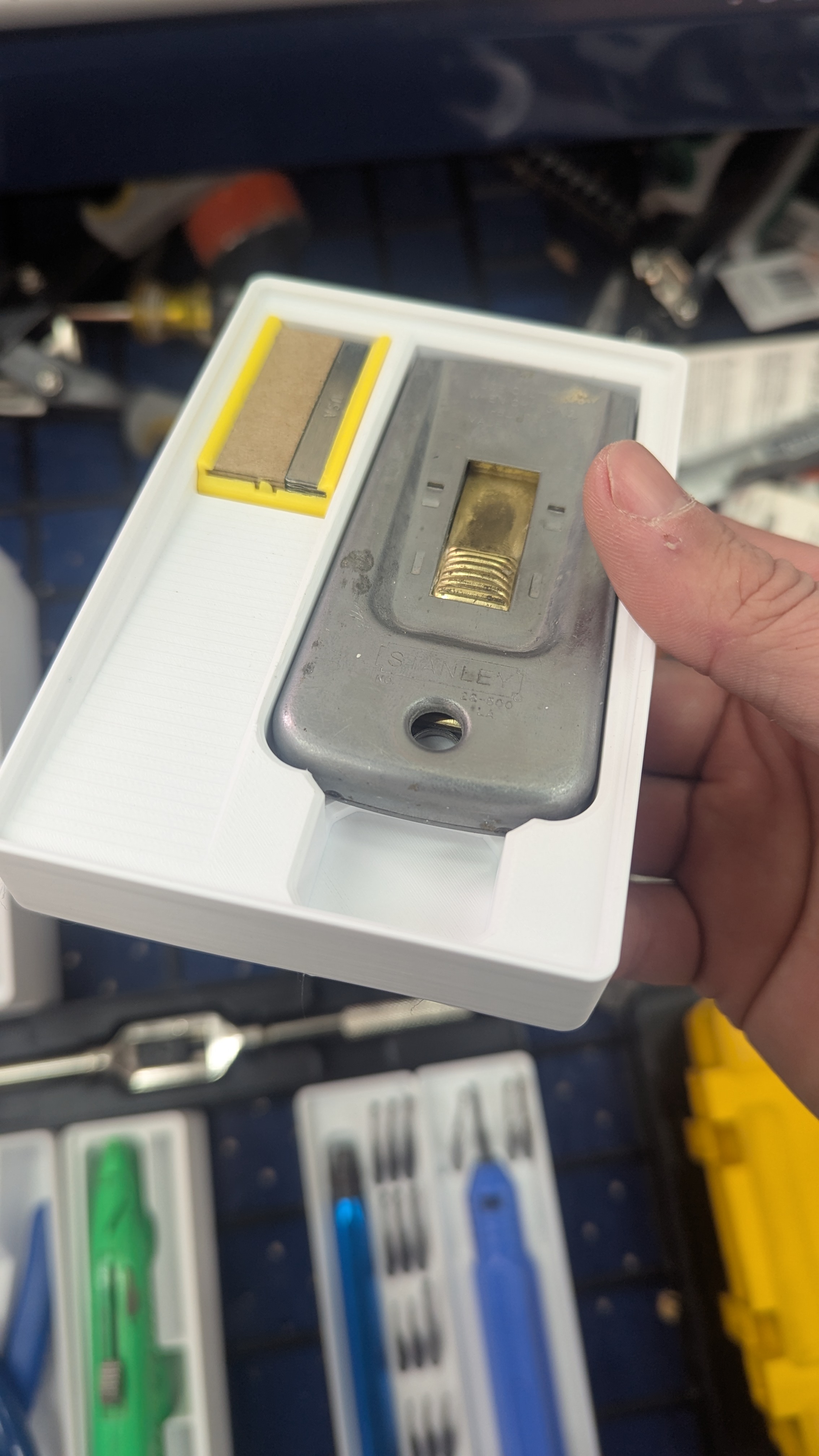 Miniatura 3 do modelo 3D Gridfinity Stanley Scraper Knife Holder
