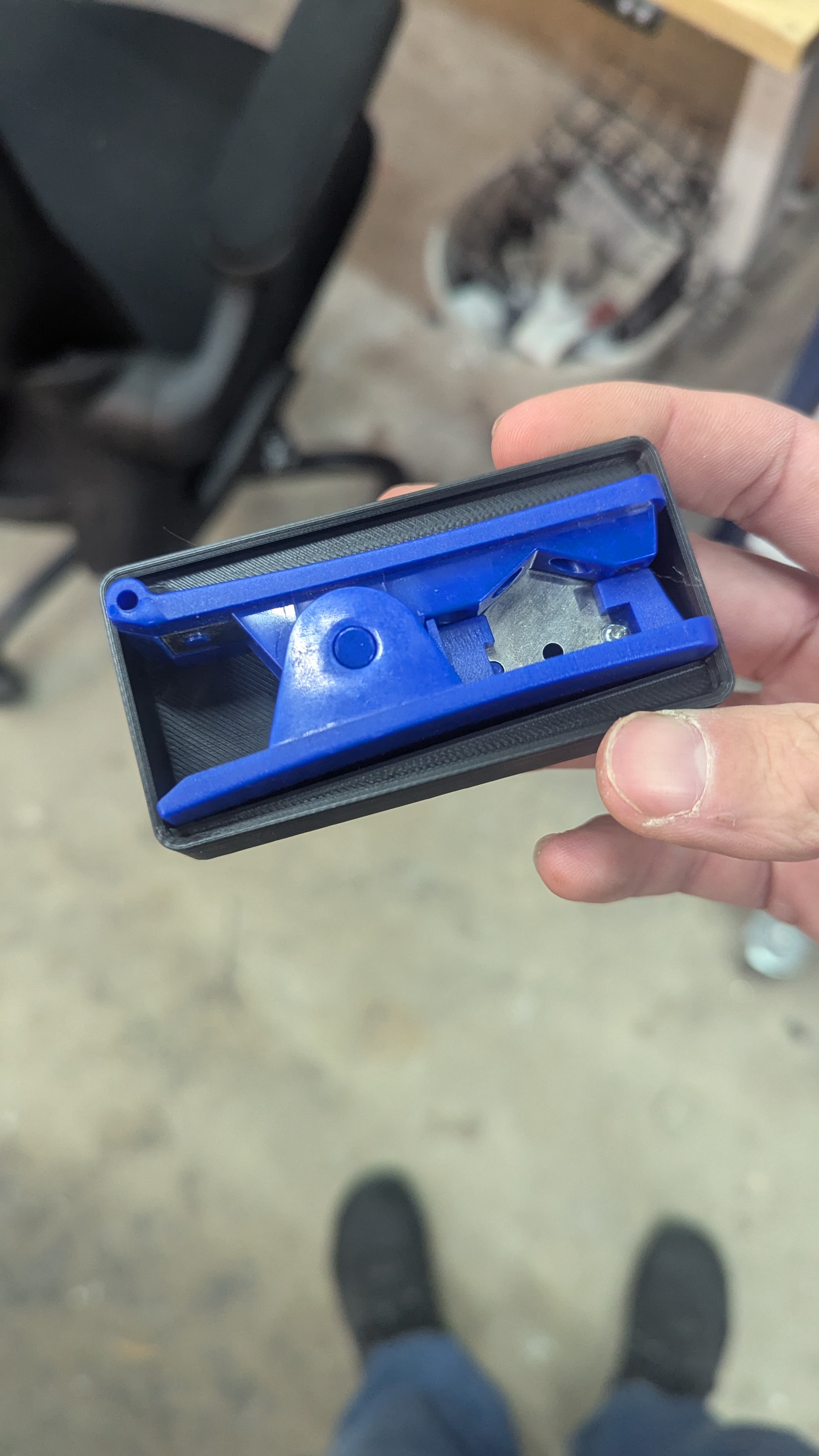 Gridfinity PTFE Cutter Holder