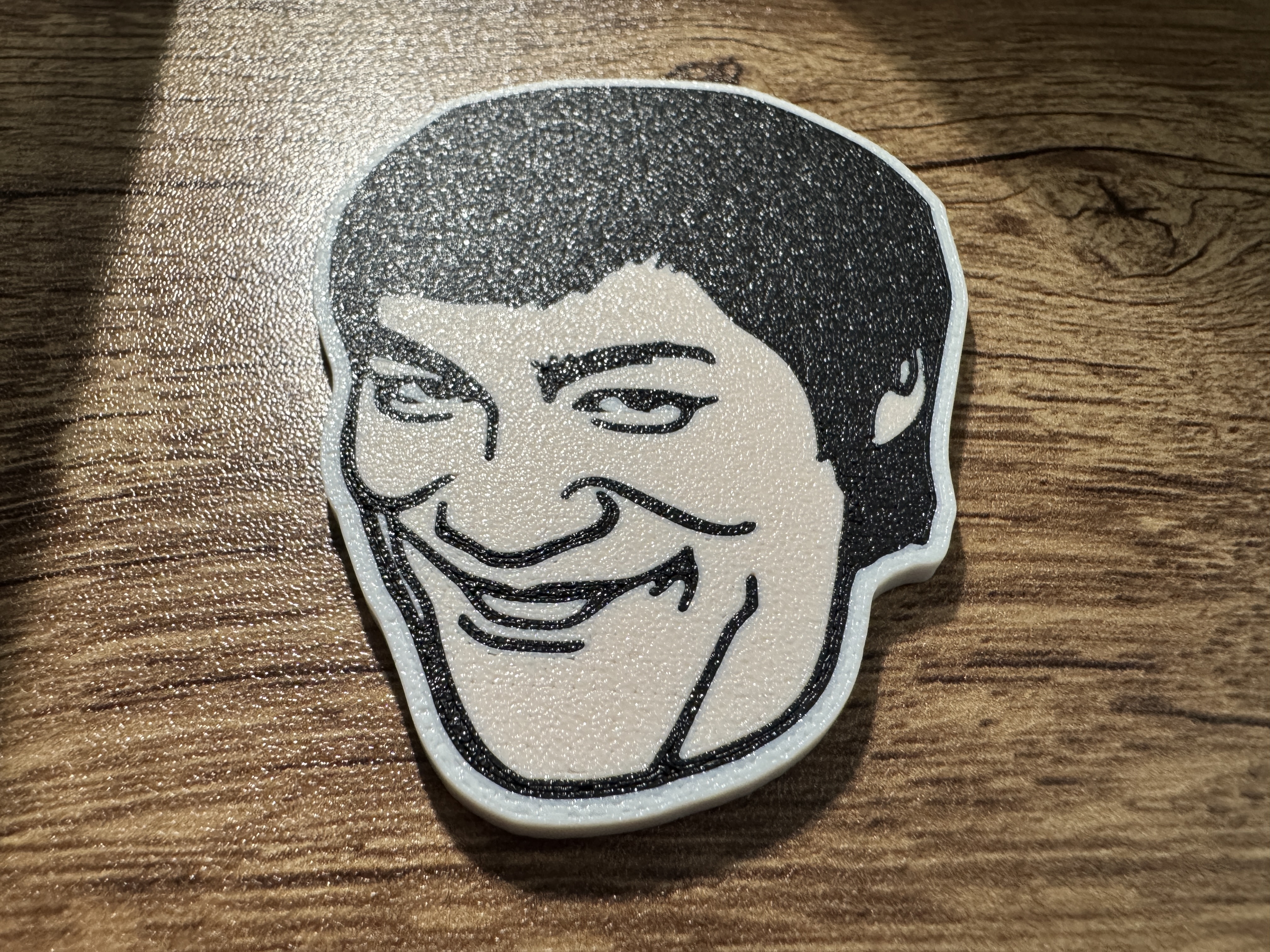 Bruce Lee Magnet (multi-color)(8x3mm magnets) — miniatura 3