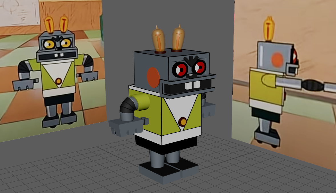 Zayats robot from Nu, pogodi! (Hare ropot)