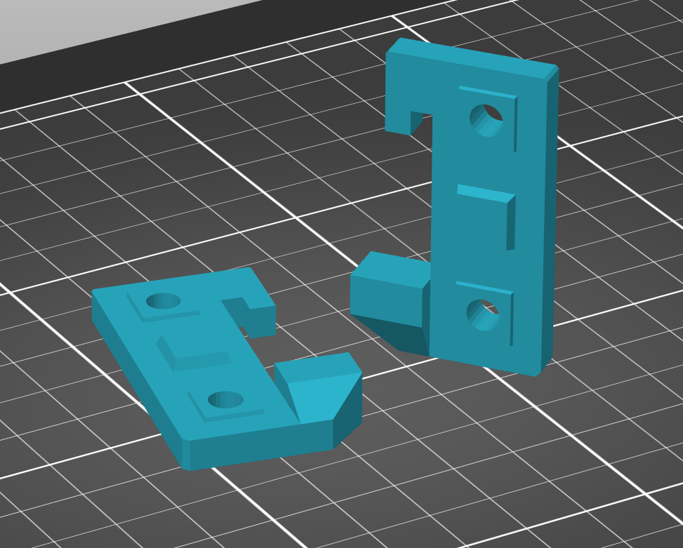 Miniatura 4 do modelo 3D Server rack shelf bracket