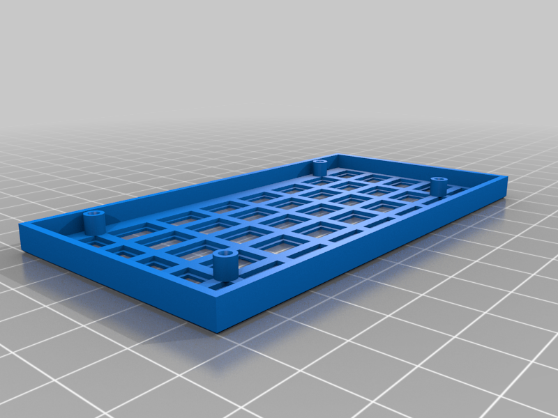 Miniatura 2 do modelo 3D Tiny keyboard parts