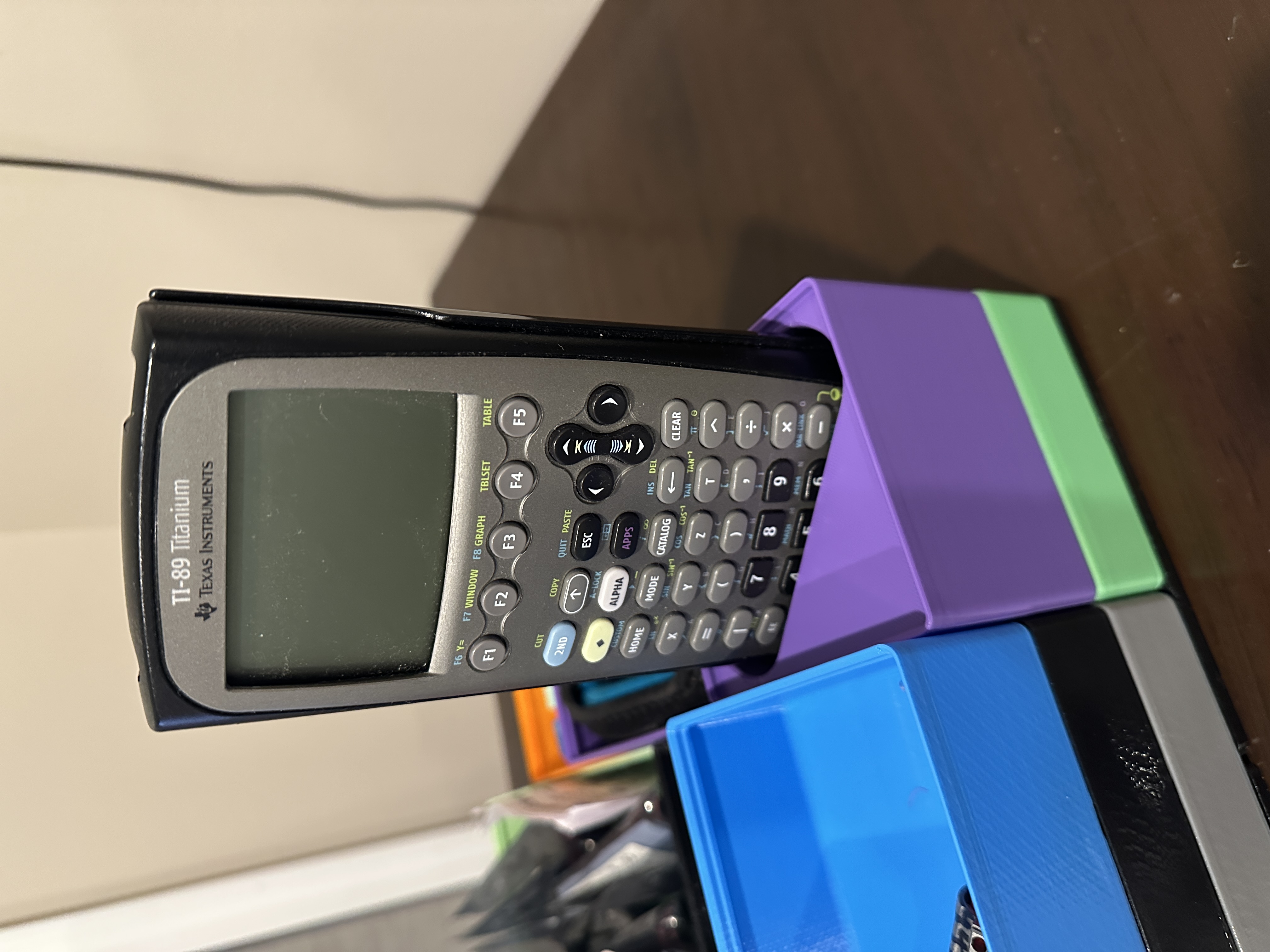 TI-89 Gridifinity 2x2x8 Holder