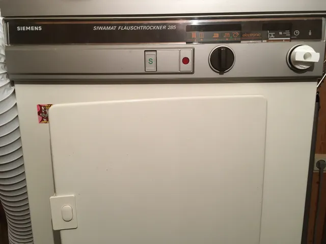 Siemens SIWAMAT FLAUSCHTROCKNER 285 knob