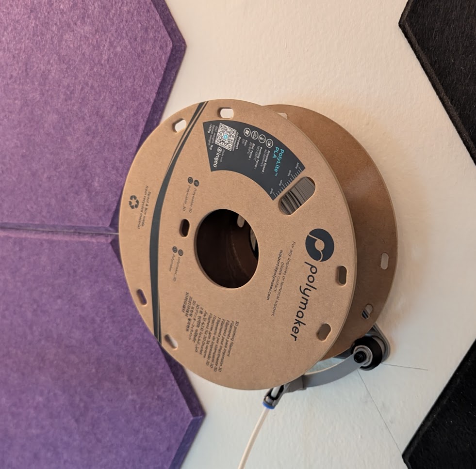 Compact Cantileaner Wall Mount Spool Holder