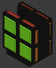 Supporto Per Cubo Di Rubik 3x3x3 Stampato In 3D – Plastica Nera