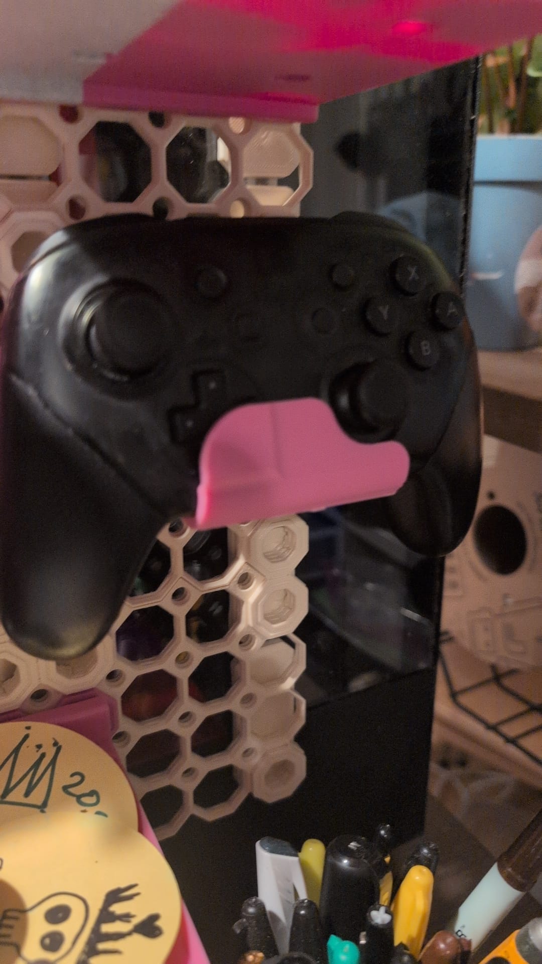 Multiboard Nintendo Switch Pro Controller Holder Pegboard Click