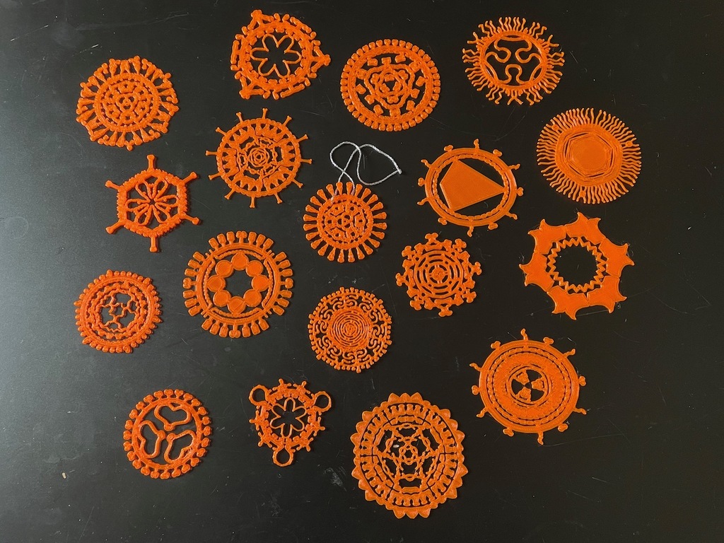 Virus Snowflakes 