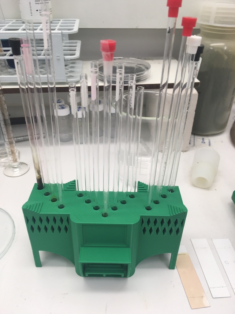 Organ NMR tube holder by vsaggiomo Download free STL model