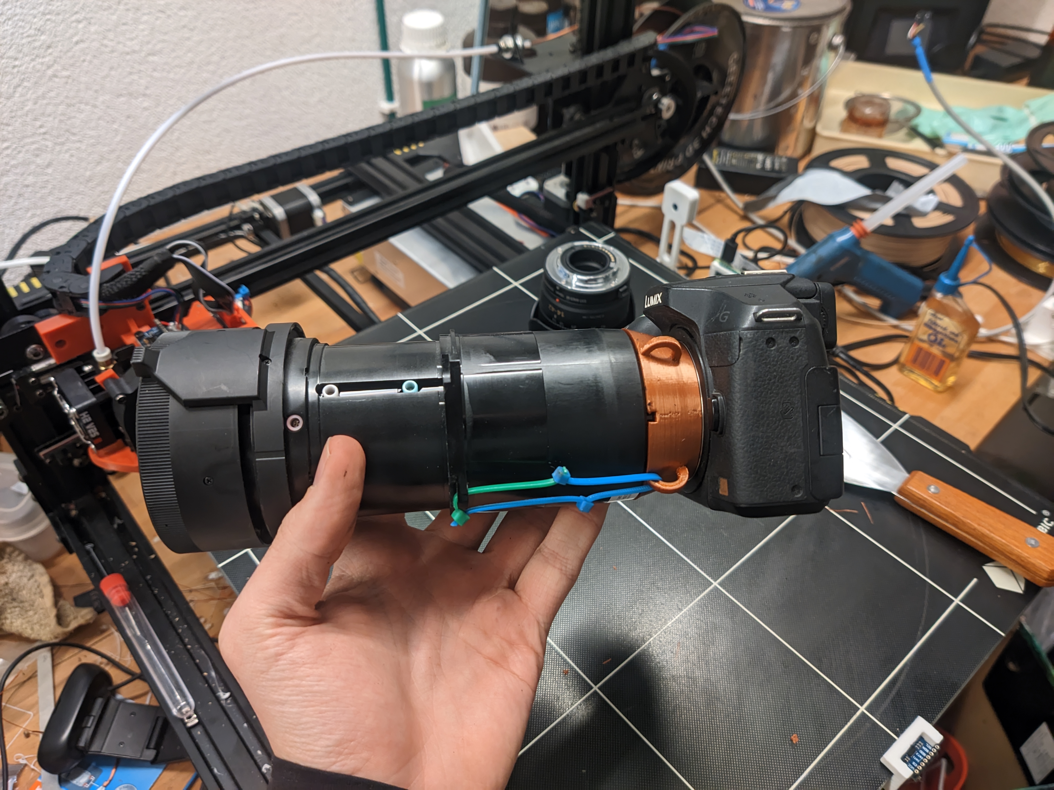 Sony VPL-FH36 Projector Lens to Micro Four Thirds adapter