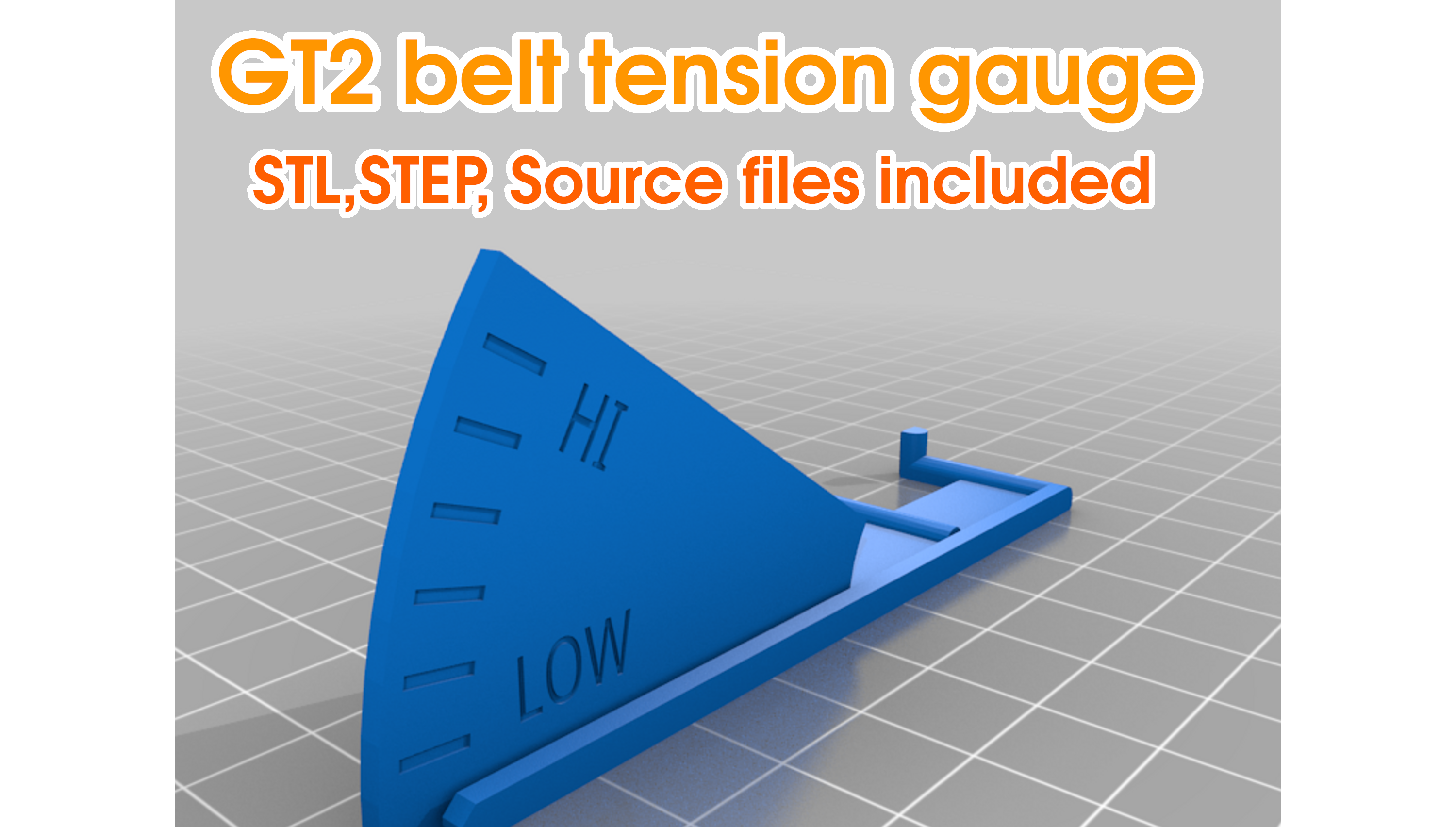 Belt Tension Gauge (source file included)