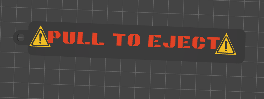 "PULL TO EJECT" sign — thumbnail 2