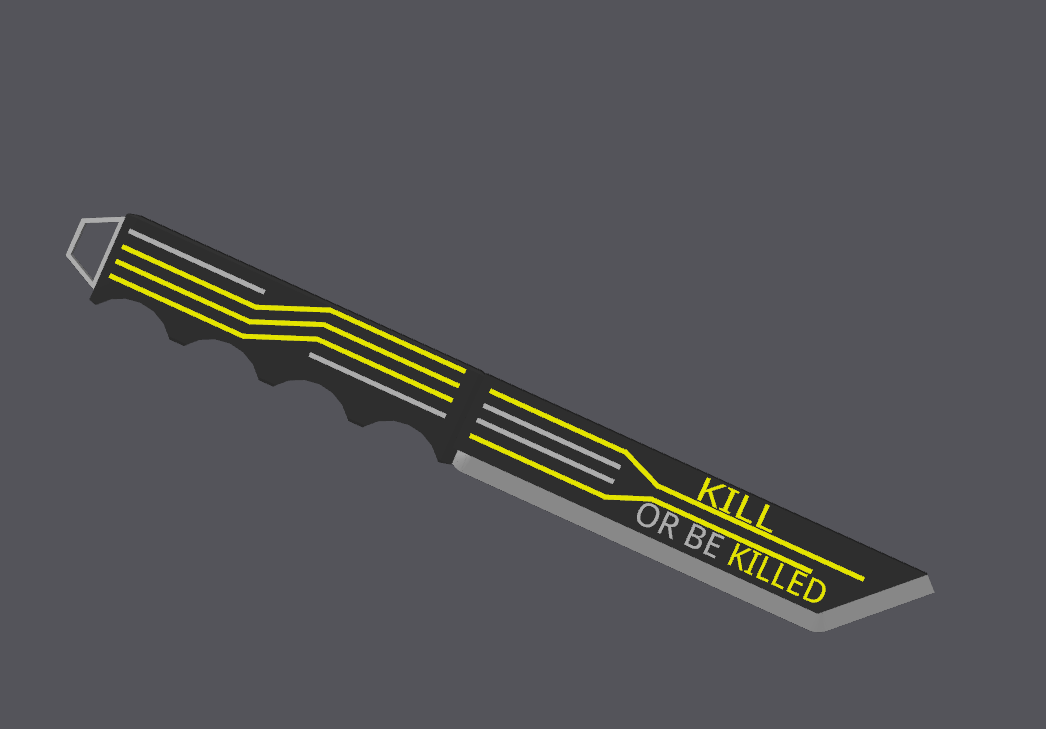 Survival knife