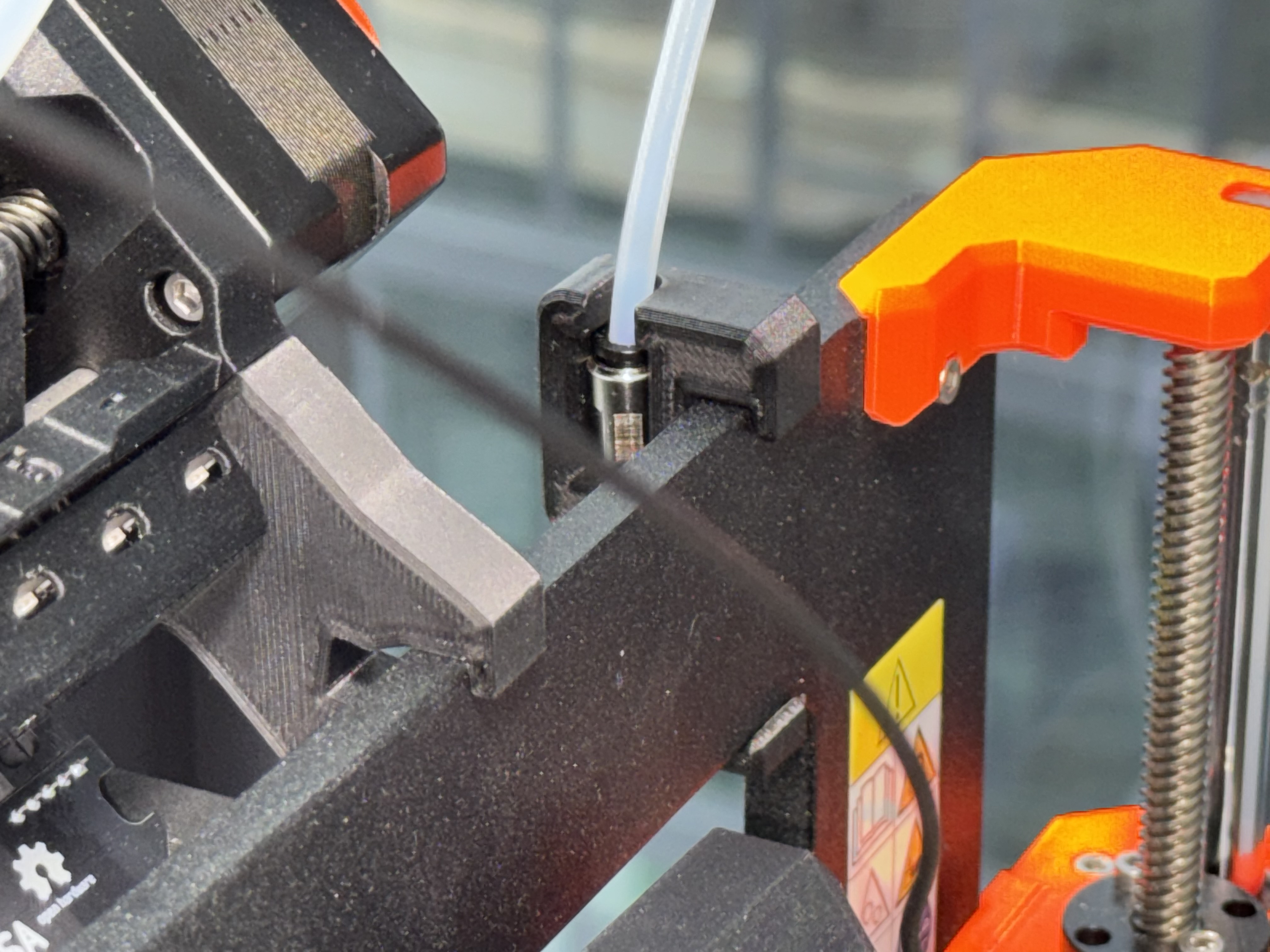 Compact MMU3 PTFE Tube-Fitting Holder-Clip for MK4/S Frame
