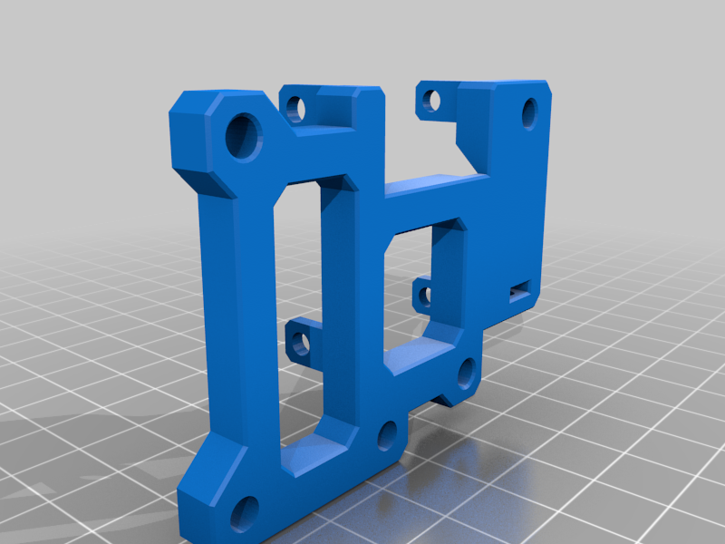 Titan Aero mount for hevort by Chip Download free STL model