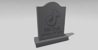 TikTok Gravestone