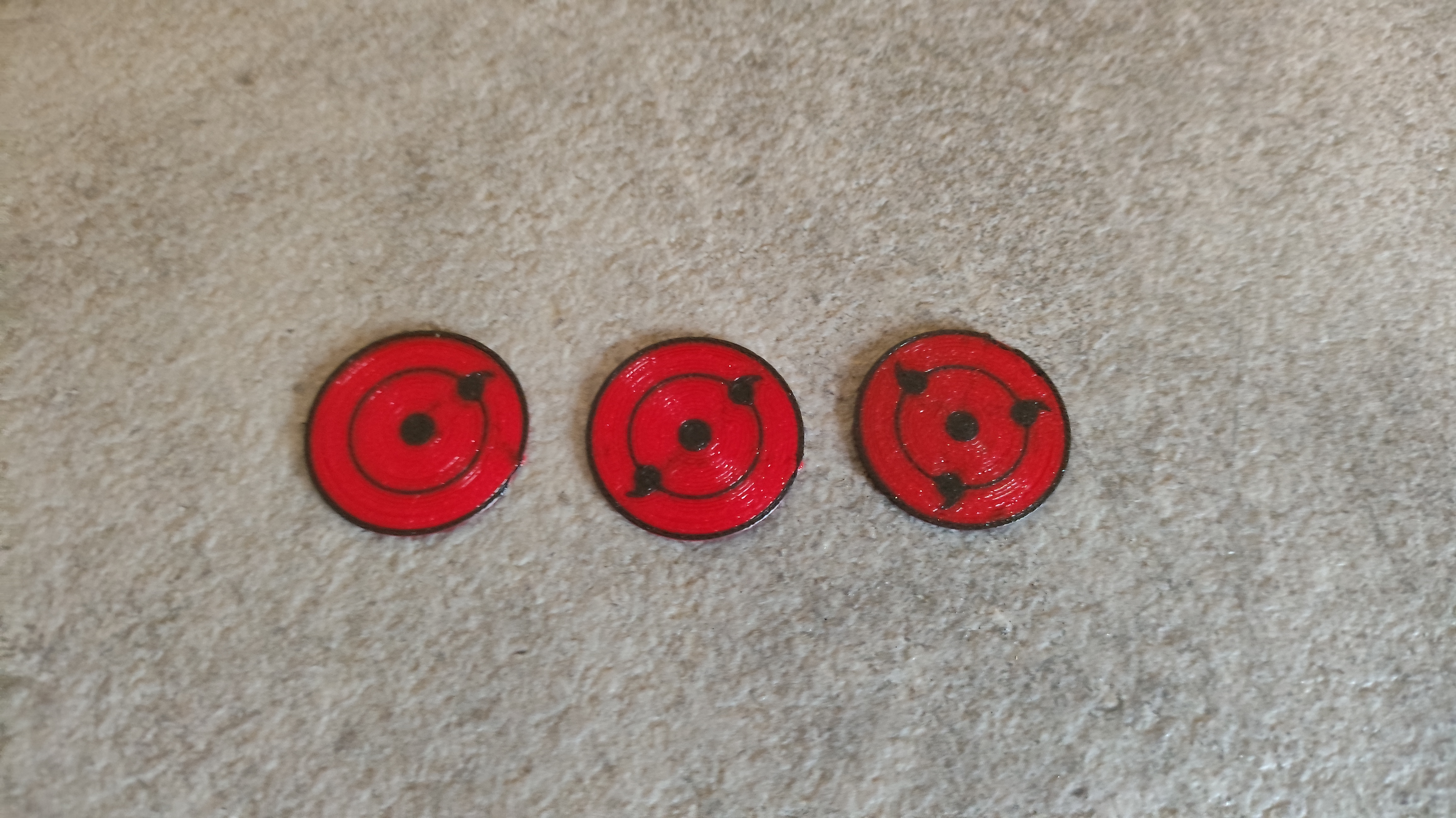 5015 Fan Blower center Cover Naruto Sharingan