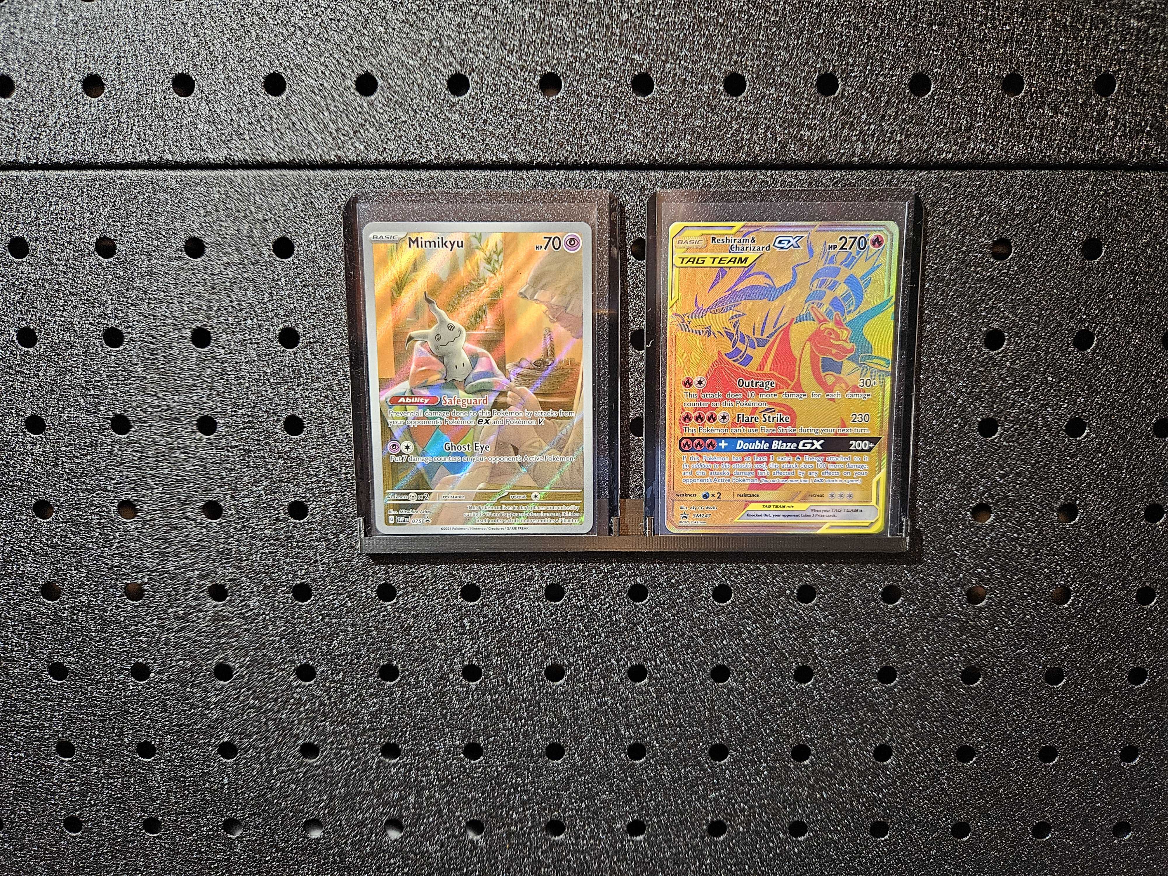 Toploader TCG Display for Pegboard