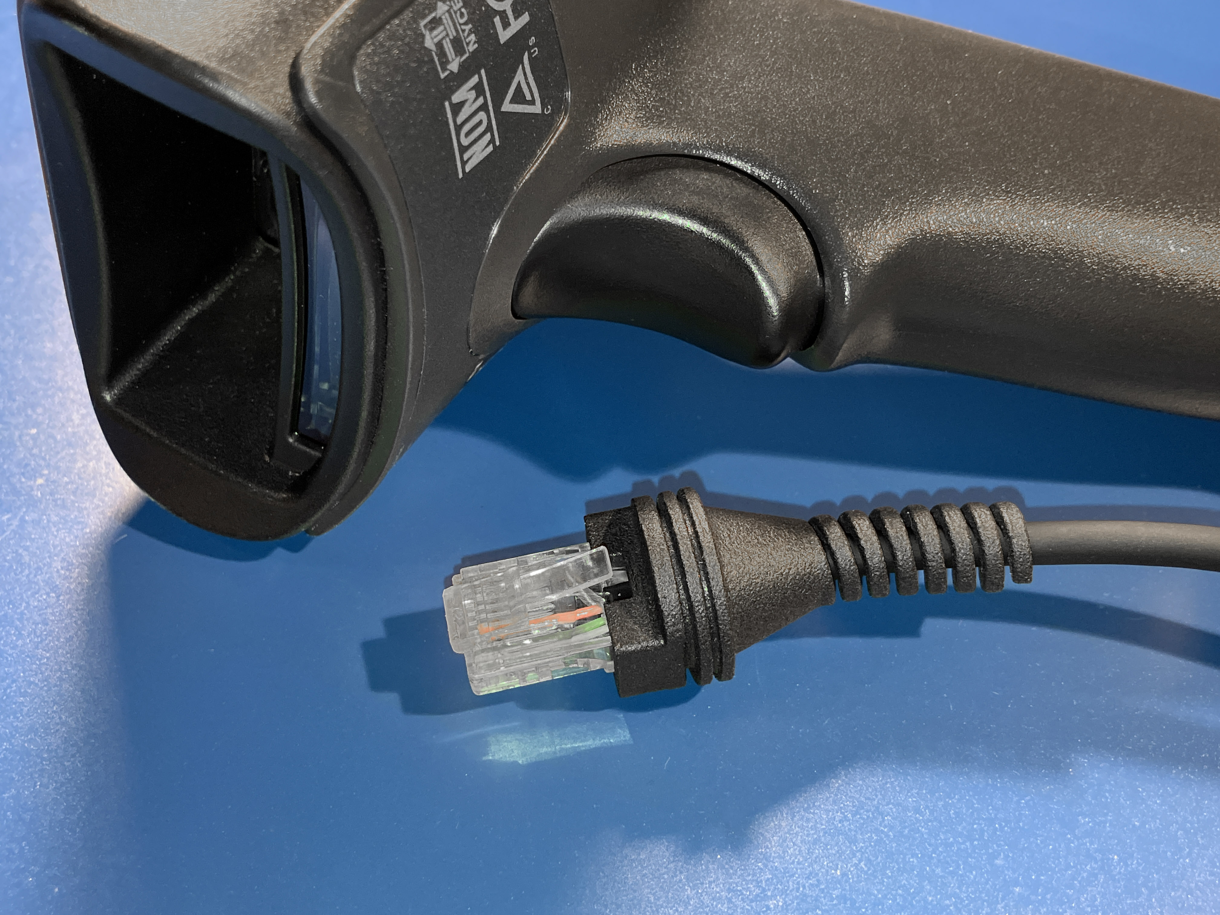Honeywell scanner cable strain relief