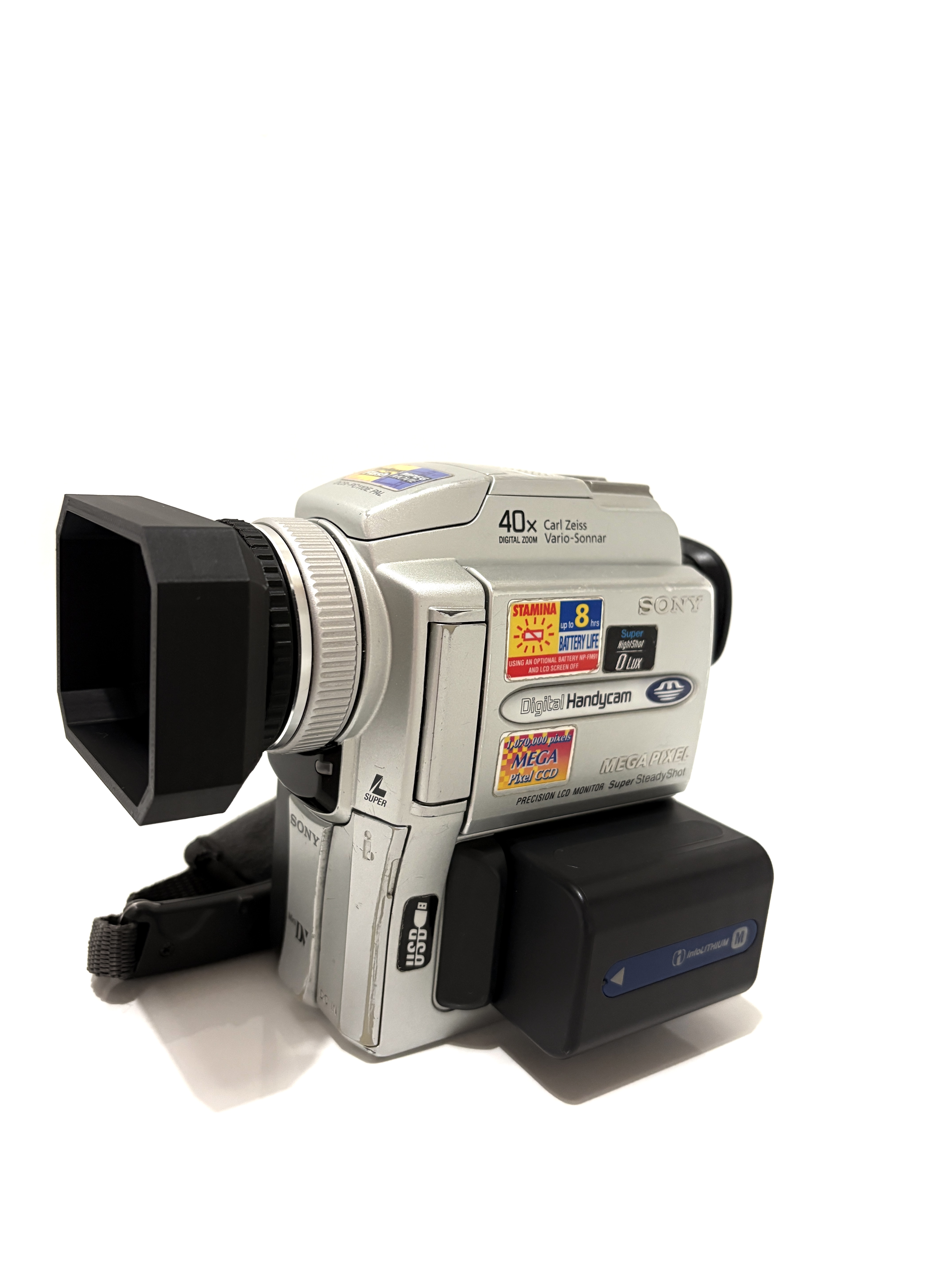 Lens Hood for Sony DCR-PC Series - 37mm Thread