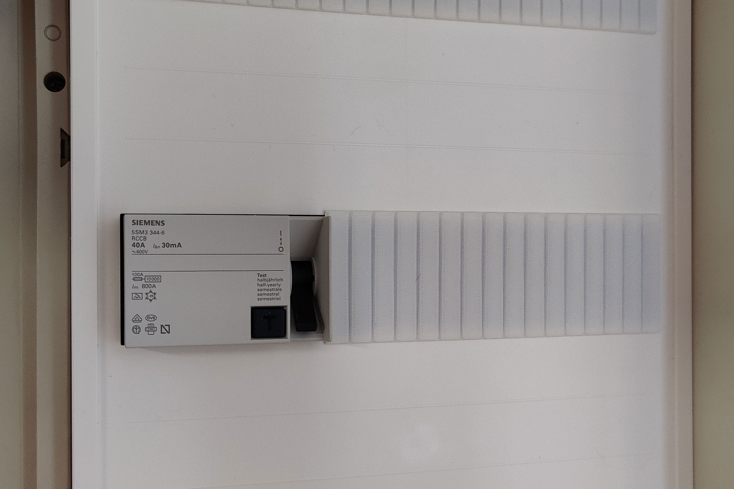 DIN Rail Cover Strip for DIN slot Hutschiene