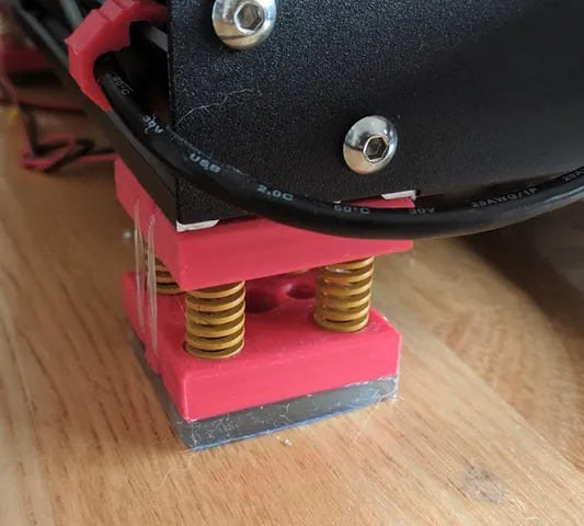 Ender 3 (or any 40xx extrusion) spring feet damper