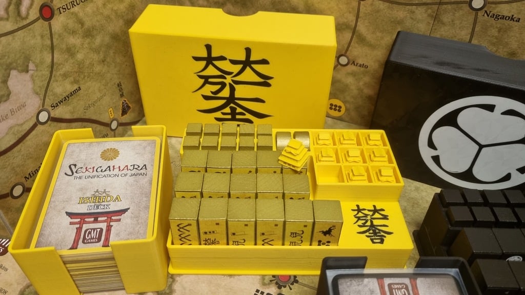 Sekigahara Boardgame insert — miniatura 4
