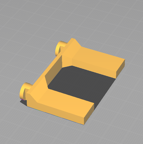 keyhole wall mount double