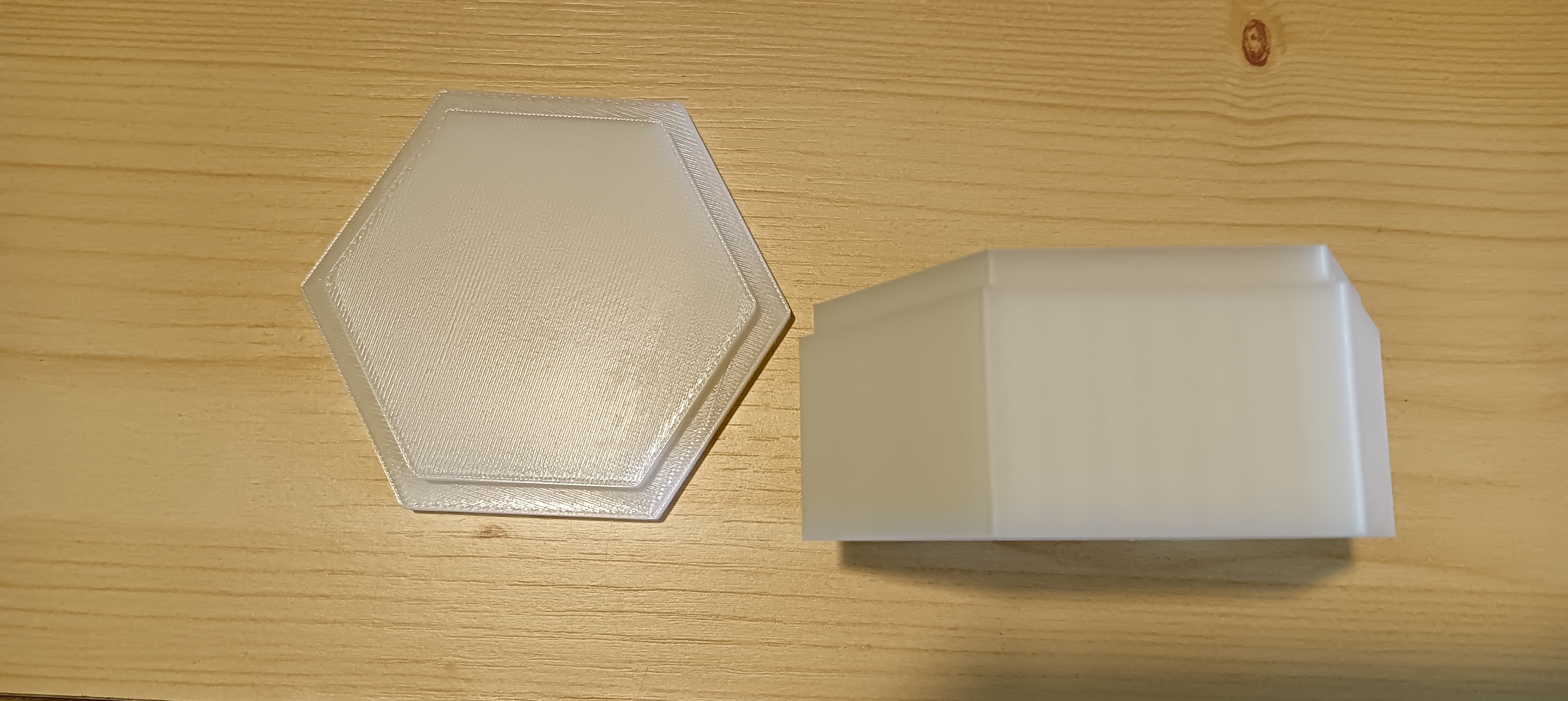 Hexagonal box