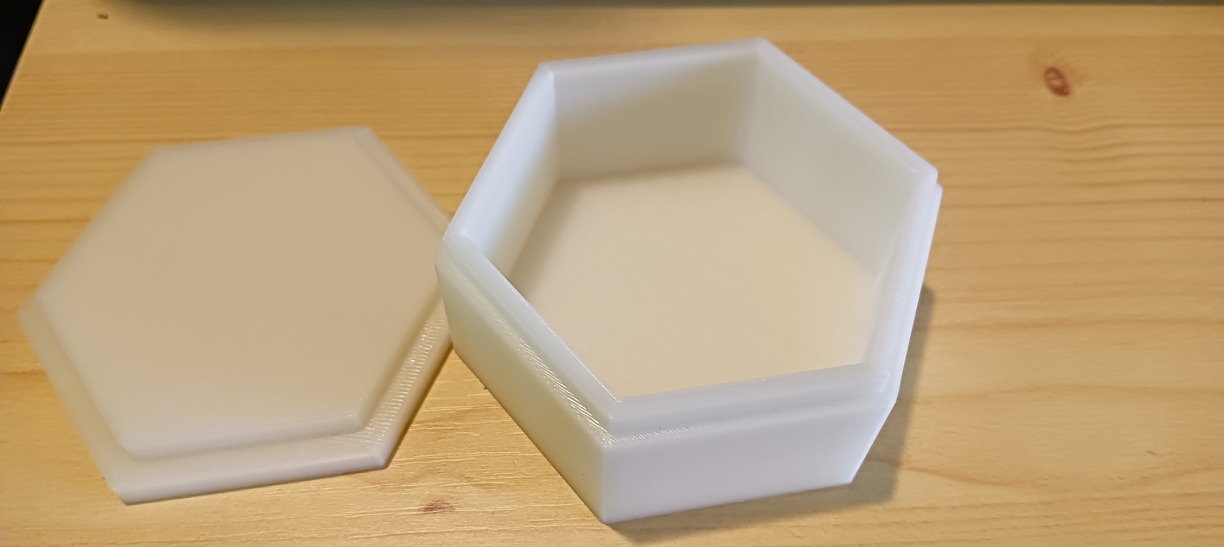 Miniatura 3 do modelo 3D Hexagonal box