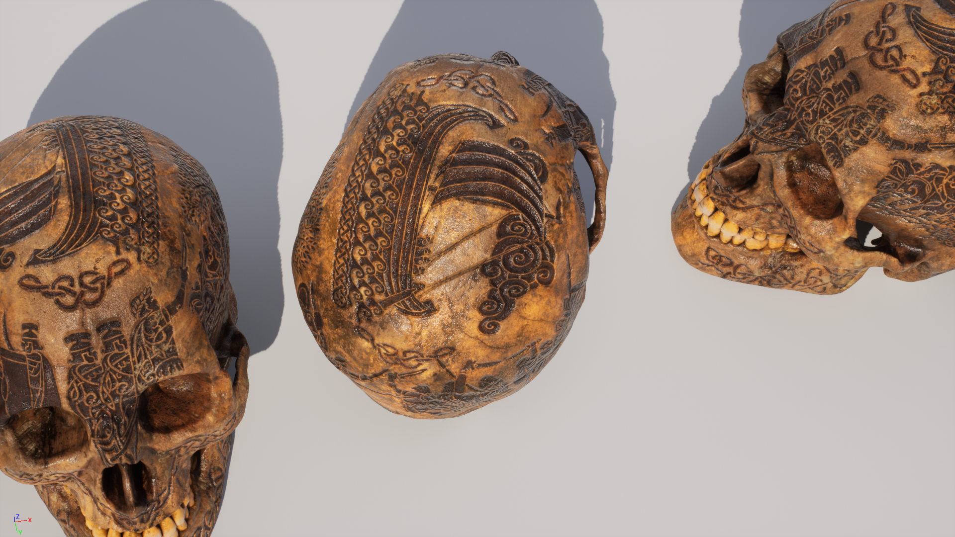 Miniatura 11 do modelo 3D Celtic Skull