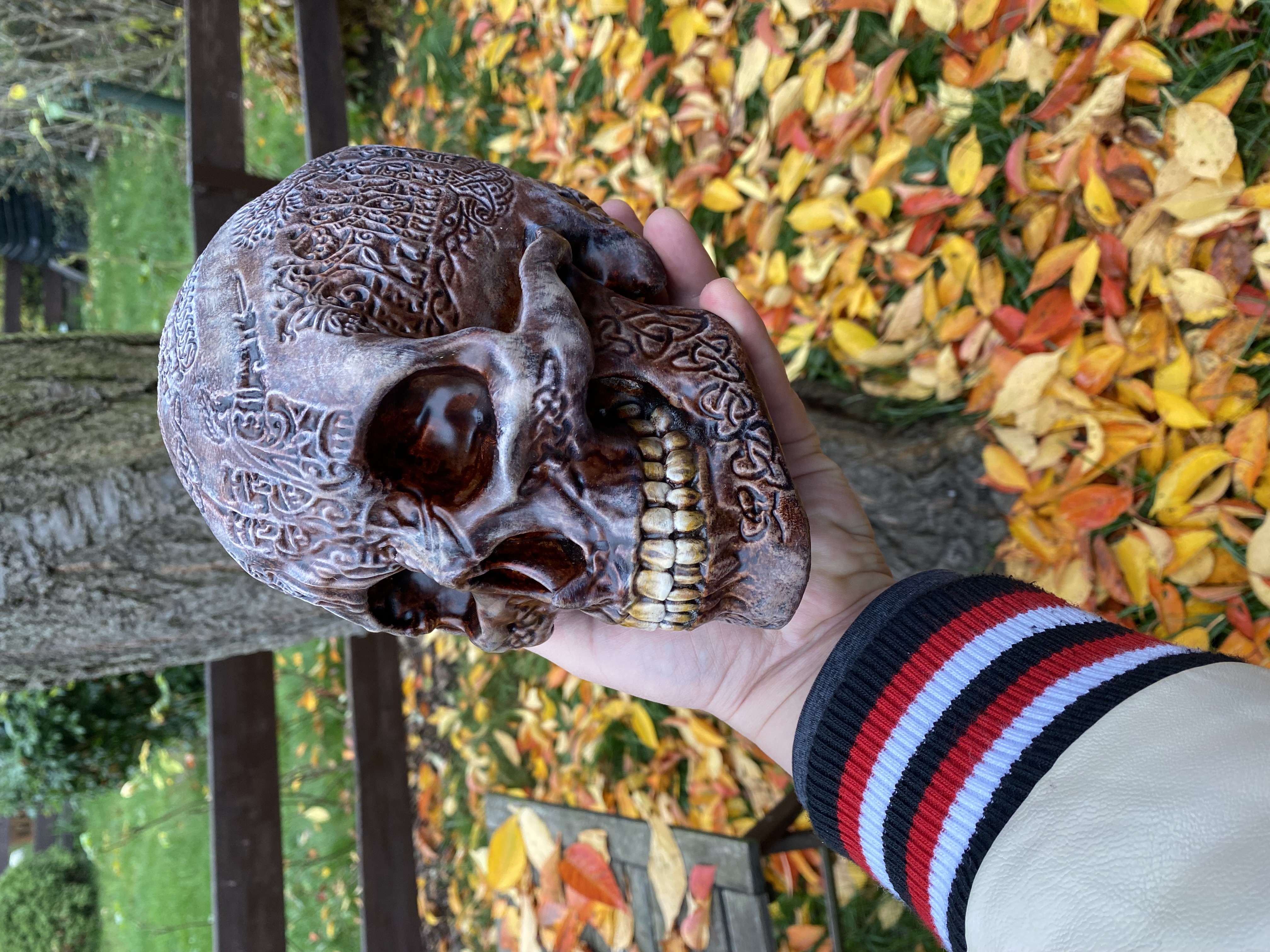 Miniatura 3 do modelo 3D Celtic Skull