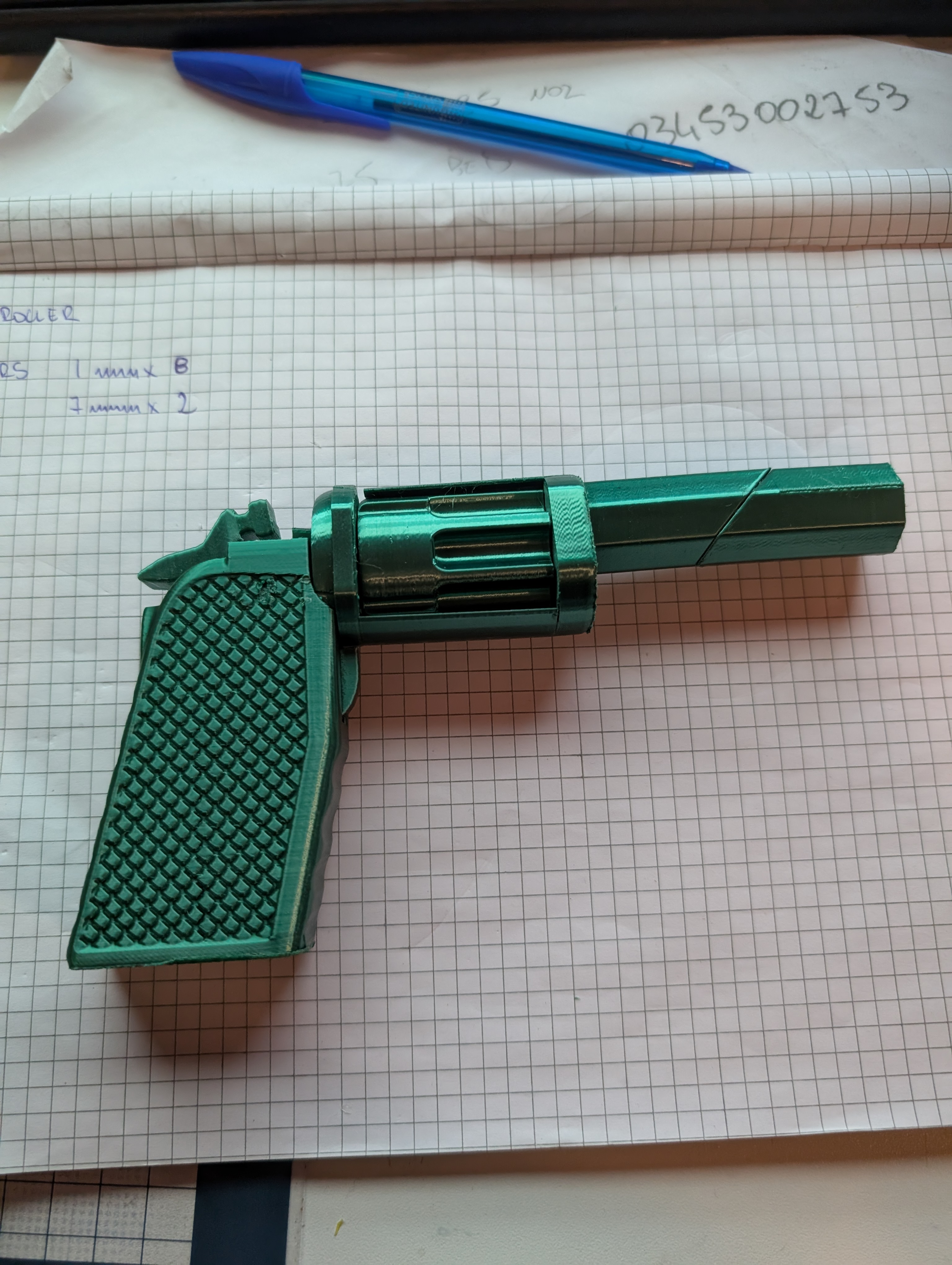 3 in one fidget toy gun model