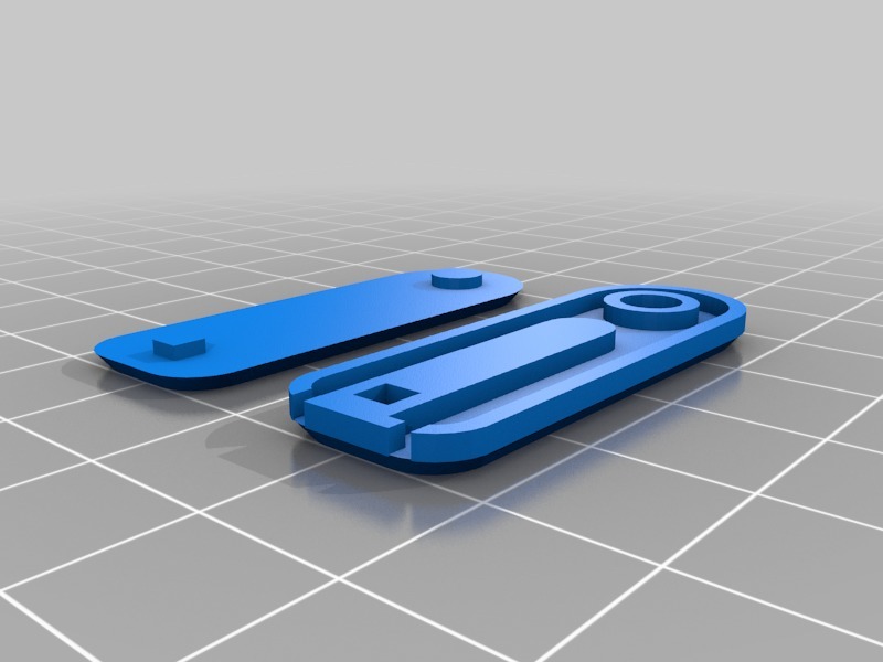 Large Paperclip Zipper Pull by adrianvm Download free STL model