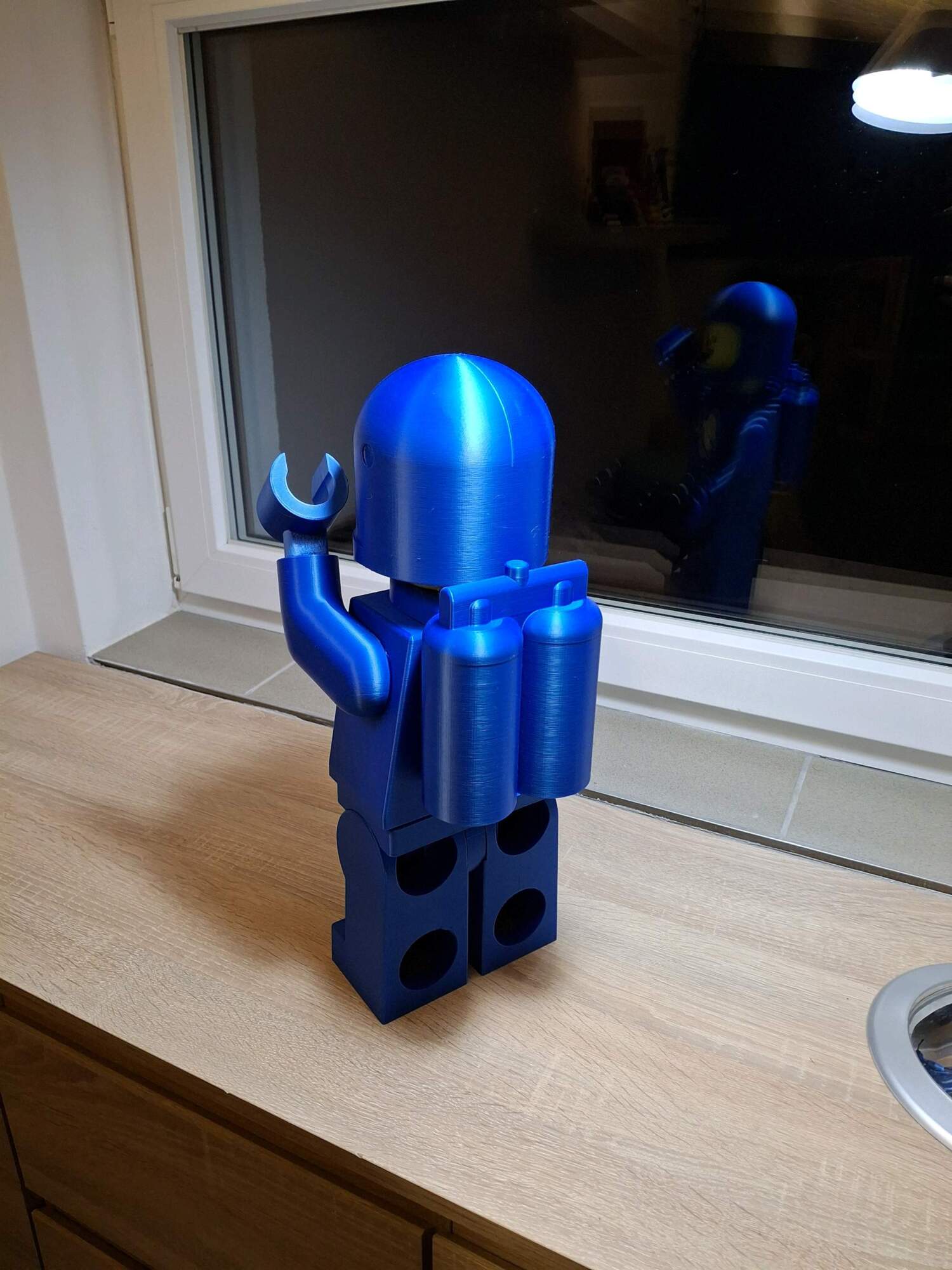 LEGO MOVIE - BENNY The space guy - NO MMU, NO GLUE — miniatura 4