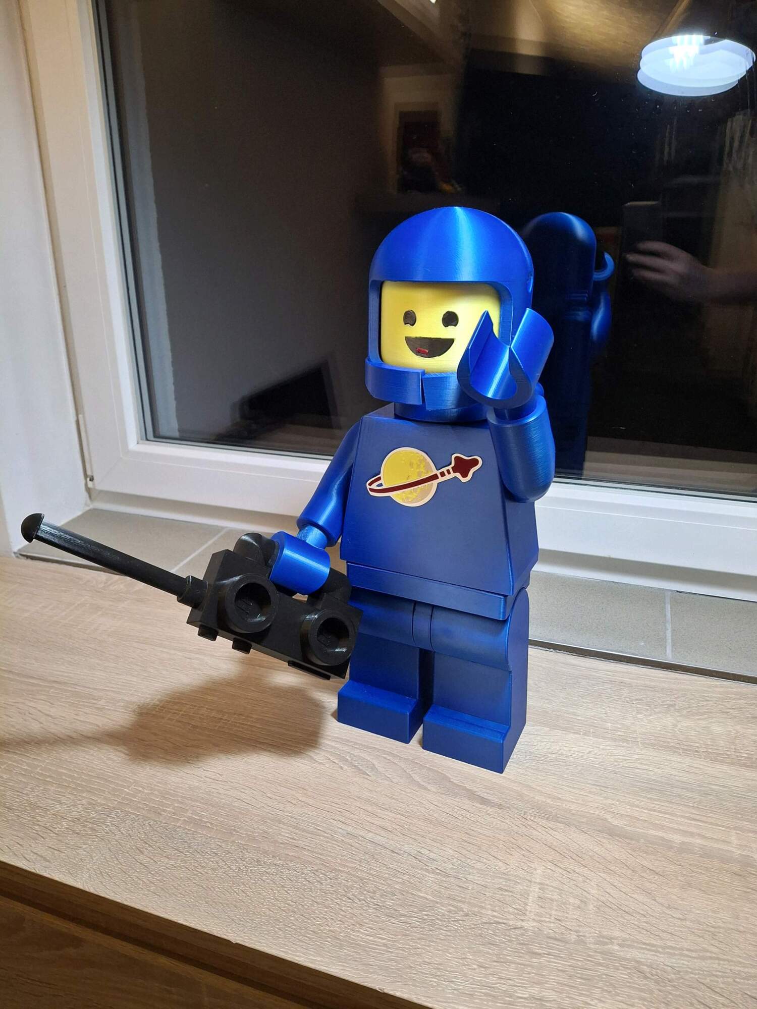 LEGO MOVIE - BENNY The space guy - NO MMU, NO GLUE — miniatura 3