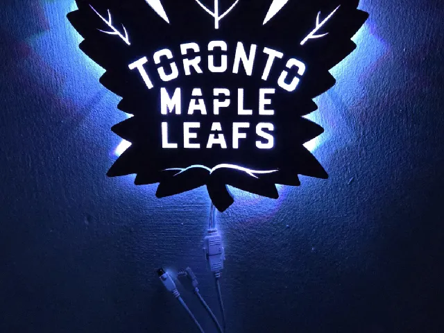 Toronto Maple Leafs LED Sign