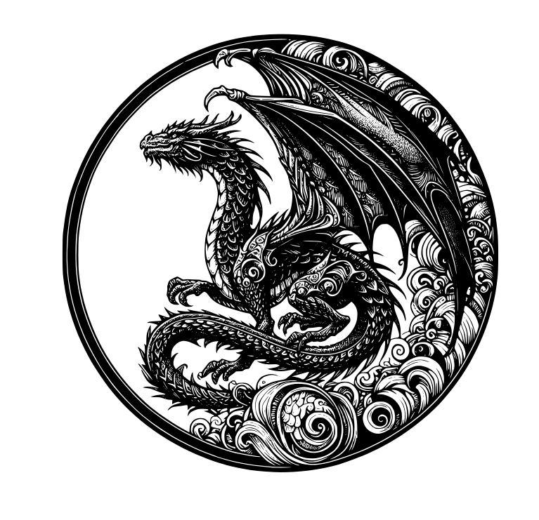 Wall art: Dragon (15)