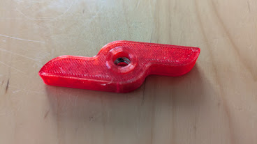 Miniatura 2 do modelo 3D Parametric handle m6 square nut
