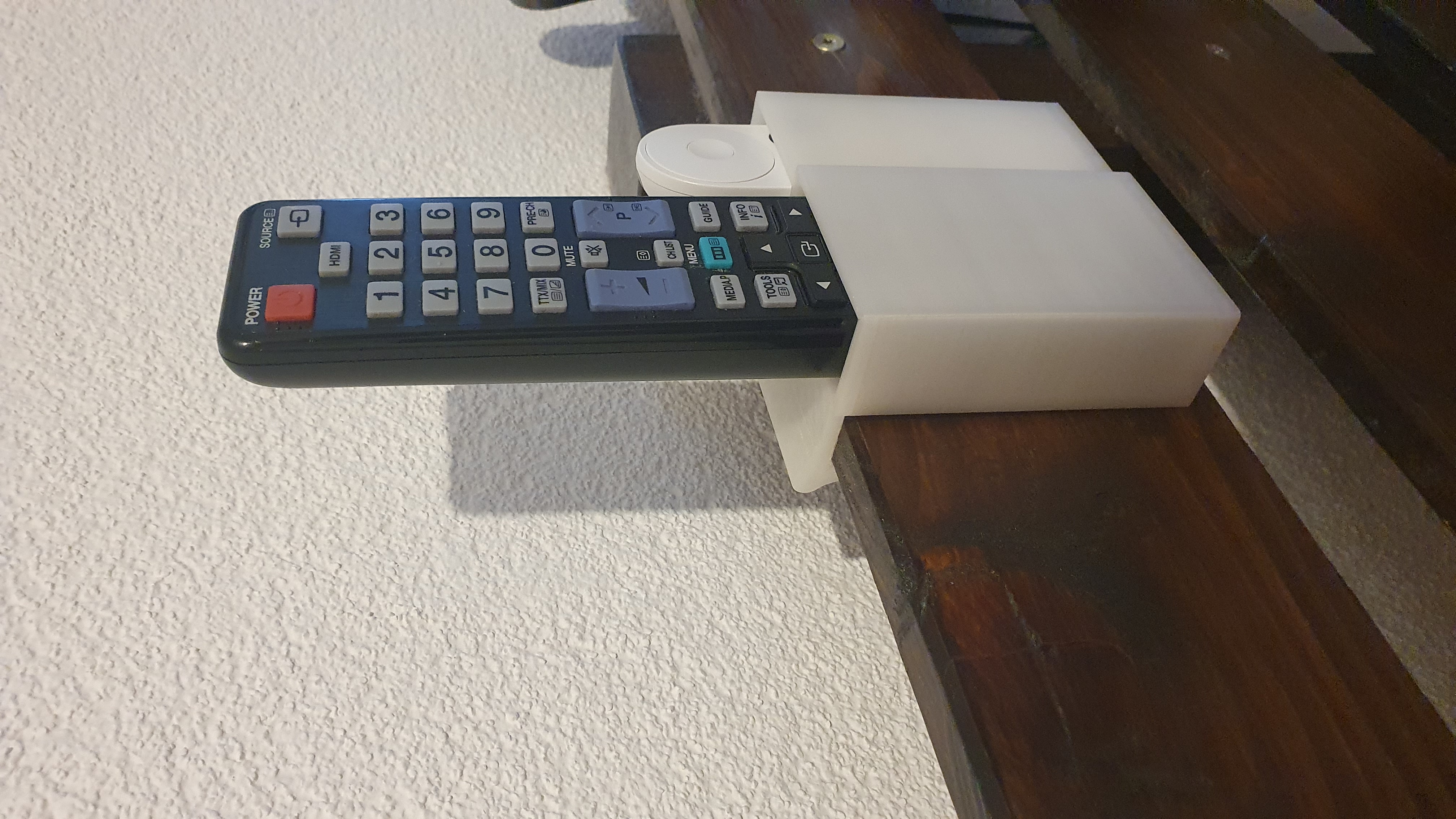 hanging remote control bed stand