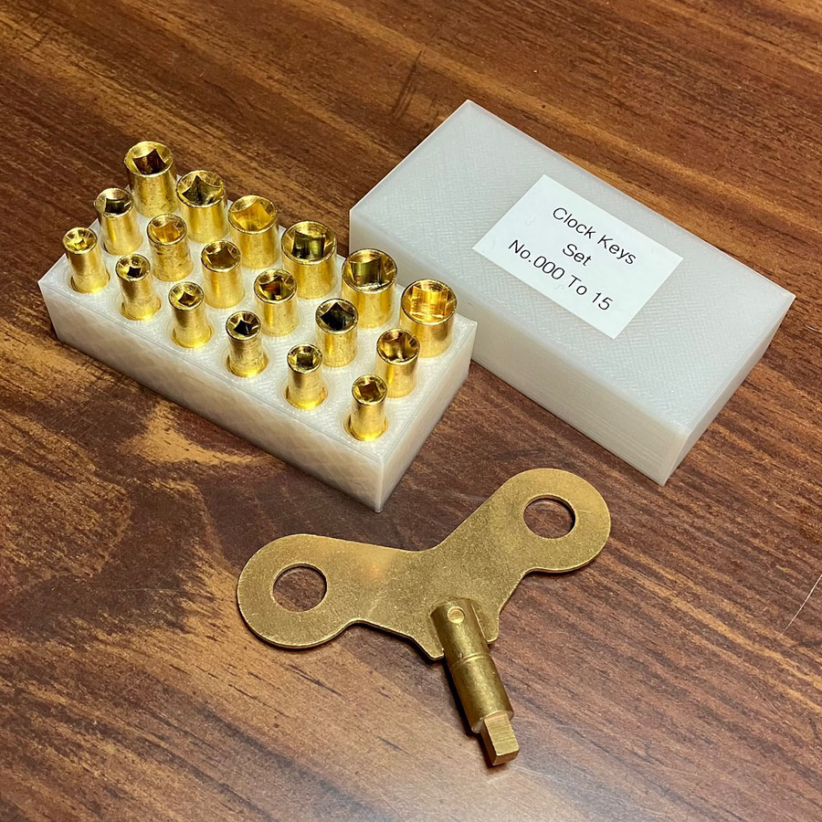 Clock Key Set box
