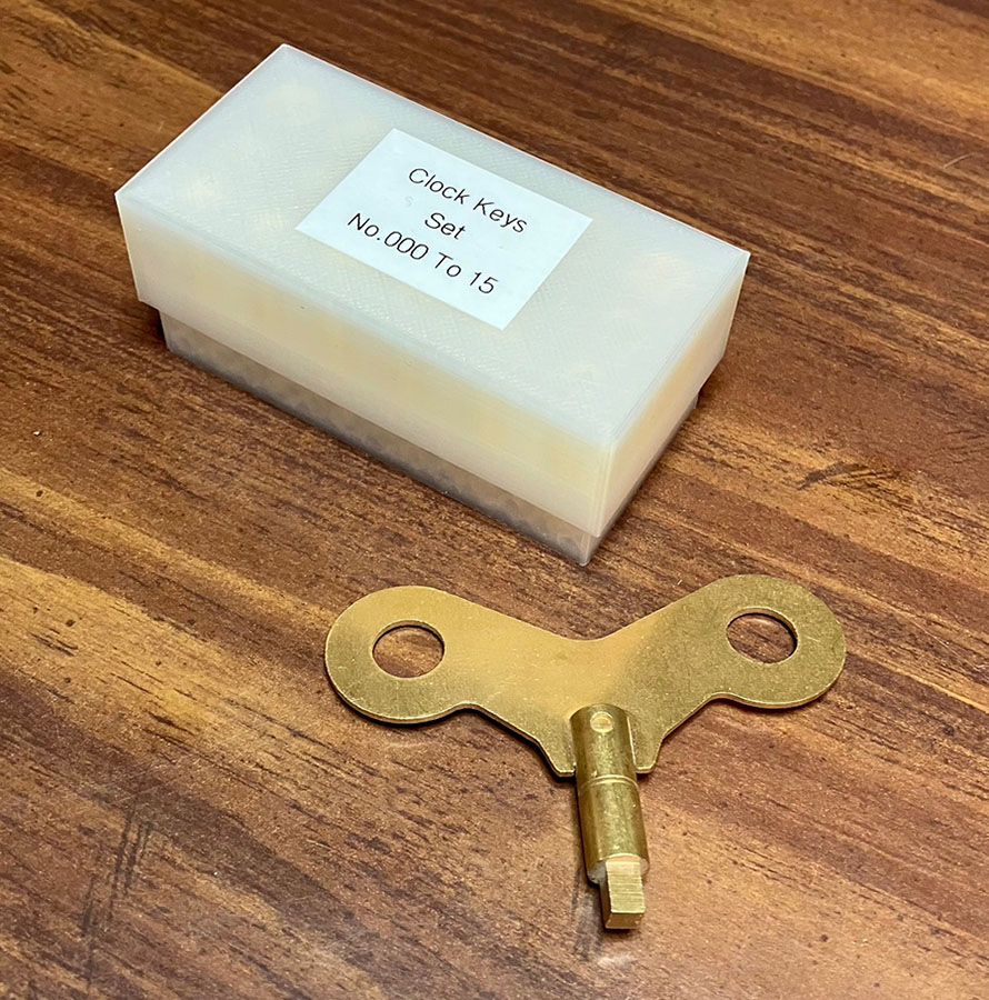 Miniatura 3 do modelo 3D Clock Key Set box