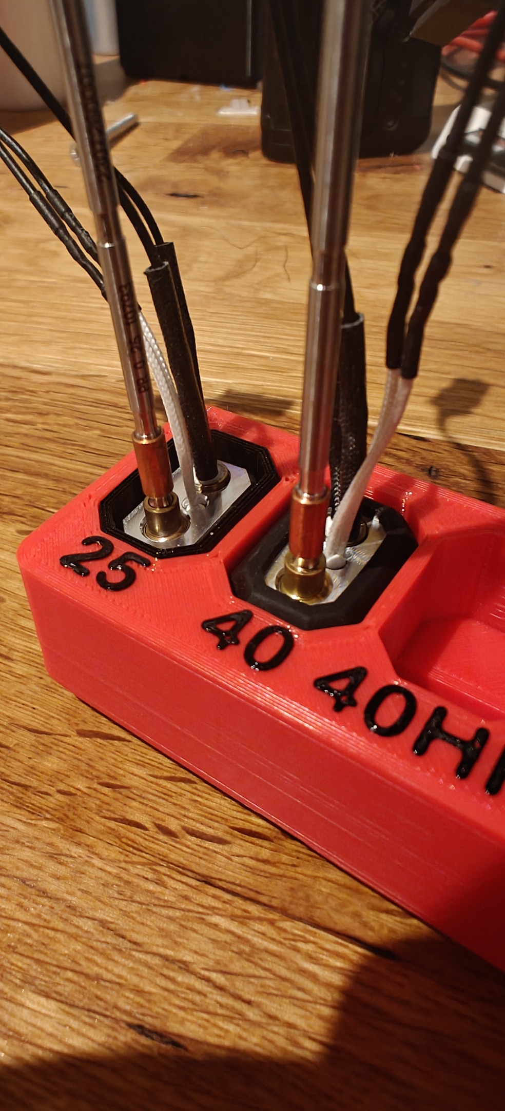 Gridfinity Prusa hotend parking 6 slot