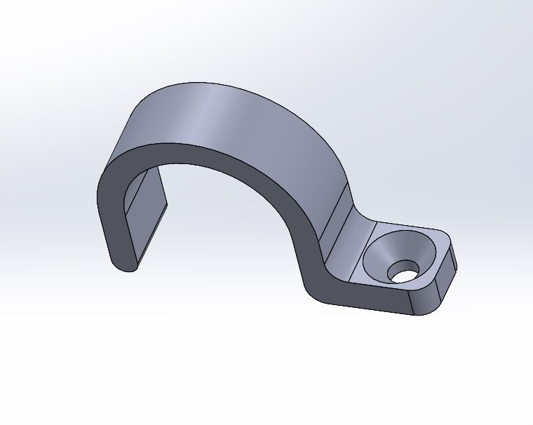 Hook for electrical conduit Ø10/12/16/20/25/30mm