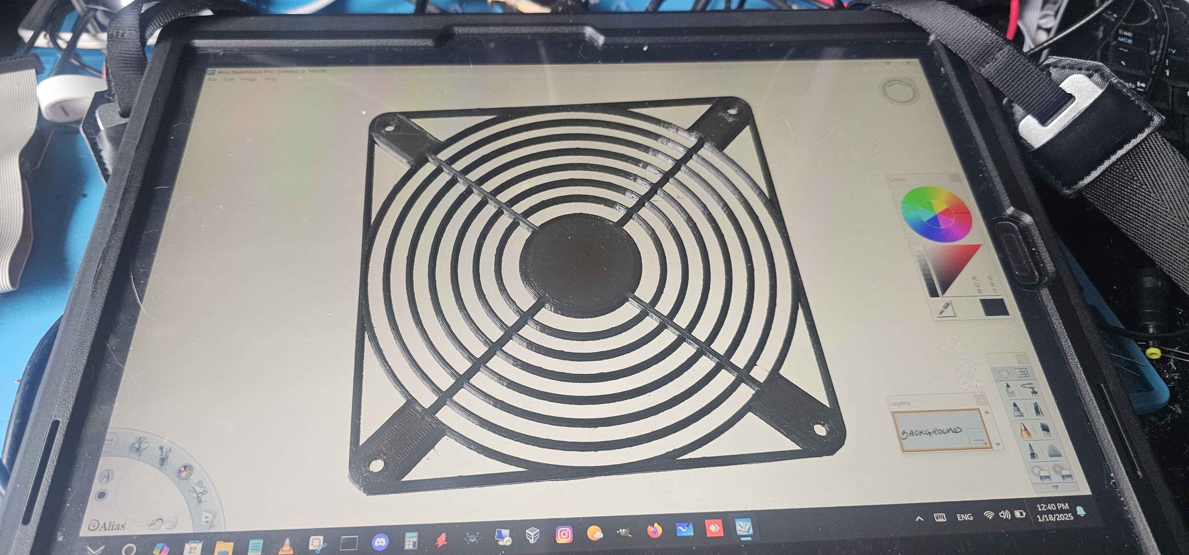 140mm fan grills