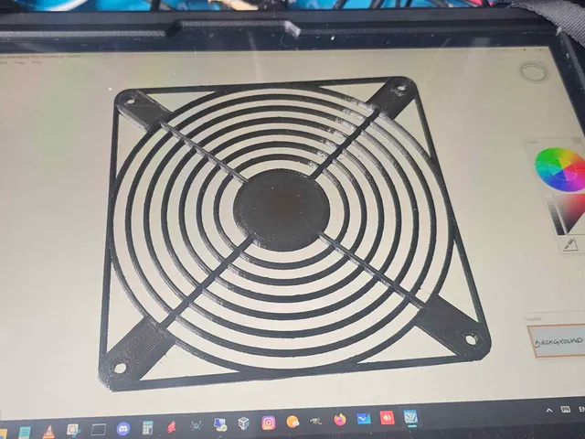 140mm fan grills