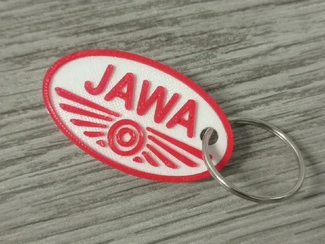 JAWA keychain