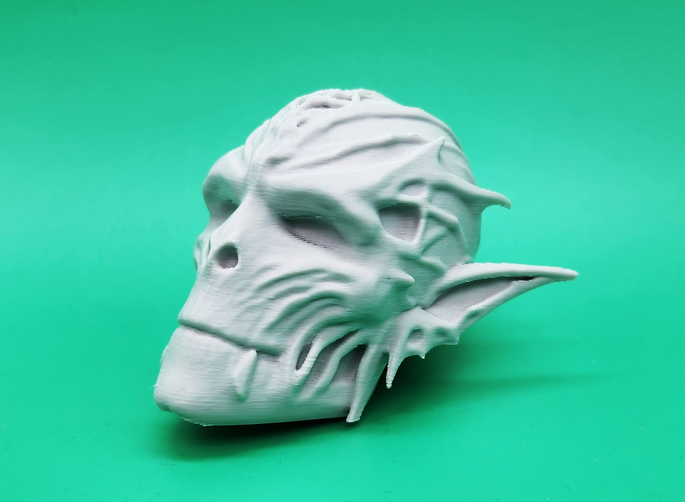 Mummified Elf Skull