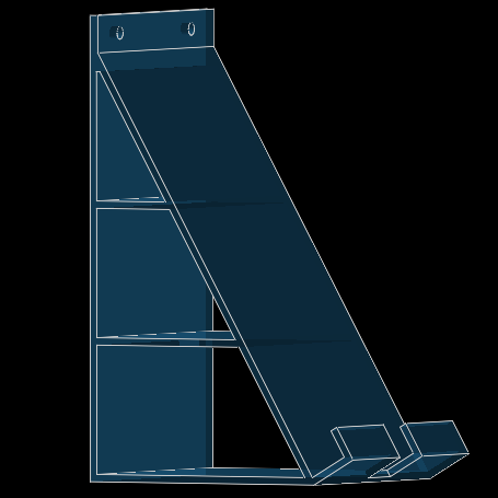 Mobile Phone Stand - Wall or slatwall mount