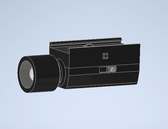 Weapon flashlight (airsoft, non-functional)